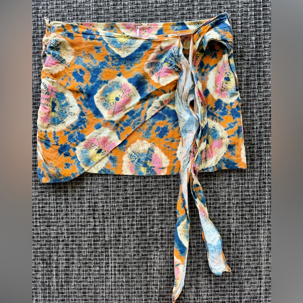 NWOT Free People Sweet As Beach Mini Skirt - Picture 9 of 11